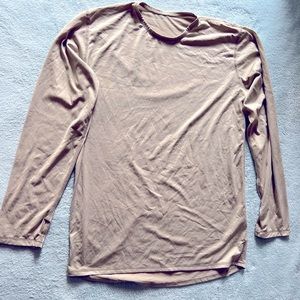 Polartec silkweight thermal top, size M